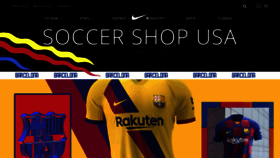 What Soccershopusa.com website looked like in 2019 (4 years ago)