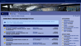 What Schalker-block5.de website looked like in 2019 (4 years ago)