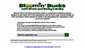 What Store.brentandbeckysbulbs.com website looked like in 2019 (4 years ago)