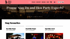 What Stag-adventures.com website looked like in 2019 (4 years ago)
