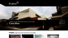 What Studioarqbox.com website looked like in 2019 (4 years ago)