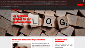 What Sparkasseblog.de website looked like in 2019 (4 years ago)