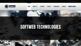 What Softwebtechno.com website looked like in 2019 (4 years ago)