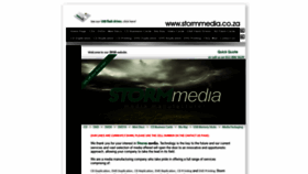 What Stormmedia.co.za website looked like in 2019 (4 years ago)