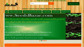 What Seedsbazar.com website looked like in 2019 (4 years ago)