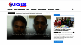 What Suksesinasional.com website looked like in 2019 (4 years ago)