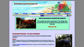 What Sustainable-properties-forsale.com website looked like in 2019 (4 years ago)