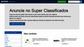 What Superclassificados.com website looked like in 2019 (4 years ago)