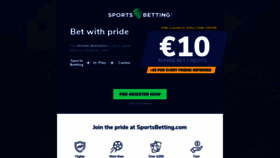 What Sportsbetting.com website looked like in 2019 (4 years ago)