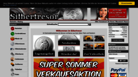 What Silbertresor.de website looked like in 2019 (4 years ago)