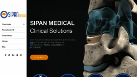 What Sipanmedical.com website looked like in 2019 (4 years ago)