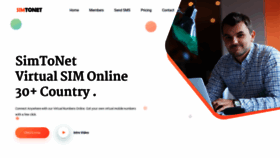 What Simtonet.com website looked like in 2019 (4 years ago)