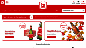 What Stiegl-shop.at website looked like in 2019 (4 years ago)
