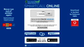 What Smartcallonline.co.za website looked like in 2019 (4 years ago)