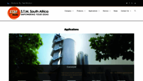 What Stmsa.co.za website looked like in 2019 (4 years ago)