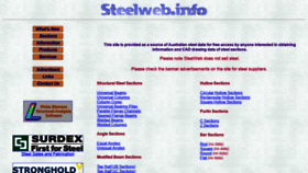 What Steelweb.info website looked like in 2019 (4 years ago)