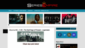 What Seriesempire.com website looked like in 2019 (4 years ago)