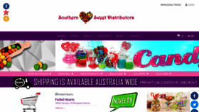 What Southernsweet.com.au website looked like in 2019 (4 years ago)