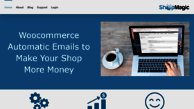 What Shopmagic.app website looked like in 2019 (5 years ago)