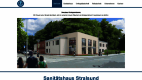 What Sanitaetshaus-schumann.de website looked like in 2019 (4 years ago)