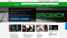 What Schneider-electric.co.in website looked like in 2019 (4 years ago)