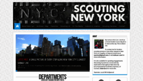 What Scoutingny.com website looked like in 2019 (4 years ago)