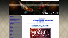 What Schenkart.at website looked like in 2019 (4 years ago)