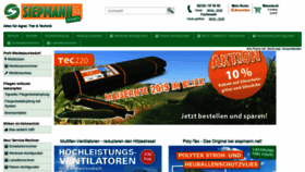 What Siepmann.net website looked like in 2019 (6 years ago)