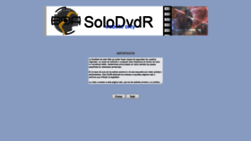 What Solodvdr.com website looked like in 2019 (4 years ago)