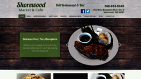 What Shorewoodrestaurantandbar.com website looked like in 2019 (4 years ago)