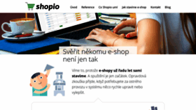 What Shopio.cz website looked like in 2019 (4 years ago)