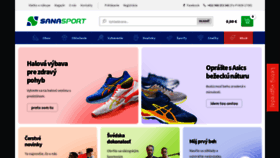 What Sanasport.sk website looked like in 2019 (4 years ago)