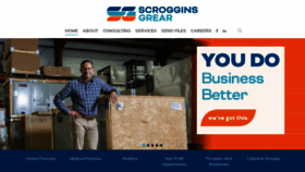 What Scrogginsgrear.com website looked like in 2019 (4 years ago)
