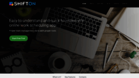 What Shifton.com website looked like in 2019 (4 years ago)
