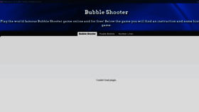 What Shooter-bubble.com website looked like in 2019 (4 years ago)
