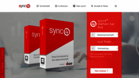 What Sync4.de website looked like in 2019 (4 years ago)