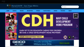 What Sandiego.navylifesw.com website looked like in 2019 (4 years ago)