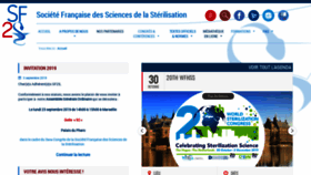 What Sf2s-sterilisation.fr website looked like in 2019 (4 years ago)