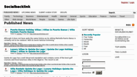 What Socialbacklink.info website looked like in 2011 (12 years ago)
