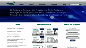What Softwaretoolbox.com website looked like in 2019 (4 years ago)
