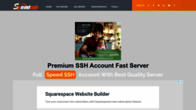 What Speedssh.com website looked like in 2019 (4 years ago)