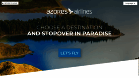 What Stopover.azoresairlines.pt website looked like in 2019 (4 years ago)