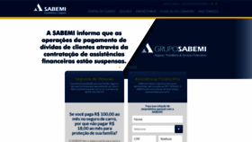 What Sabemi.com.br website looked like in 2019 (4 years ago)