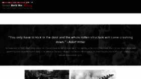 What Secondworldwarhistory.com website looked like in 2019 (5 years ago)