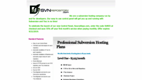What Svnrepository.com website looked like in 2019 (4 years ago)