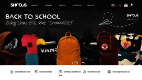 What Shooos.sk website looked like in 2019 (4 years ago)