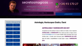 What Secretosmagicos.com website looked like in 2019 (4 years ago)
