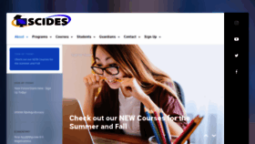What Scides.org website looked like in 2019 (5 years ago)