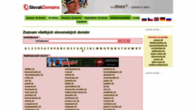 What Slovakdomains.sk website looked like in 2019 (4 years ago)