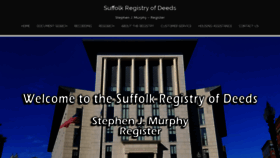 What Suffolkdeeds.com website looked like in 2019 (4 years ago)